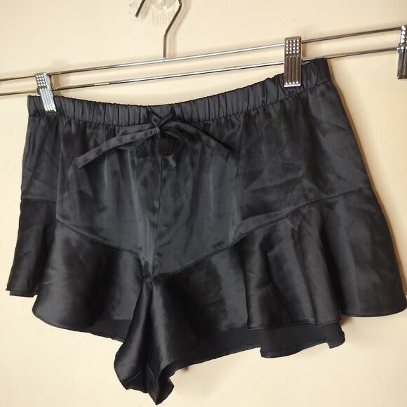 Victoria’s Secret Ruffle Satin Sleep Shorts - Picture 4 of 9